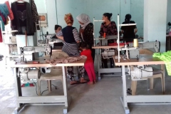 Nähwerkstatt in Shengal Stadt